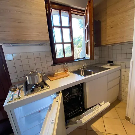 Feriehus Orange Moderno Tra Gli Ulivi Di Sorrento